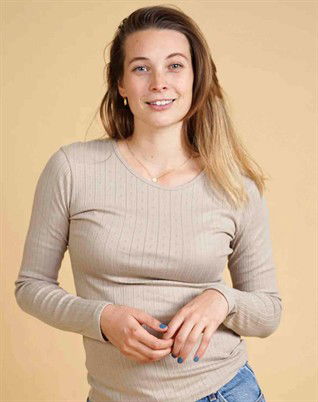 Pointelle Women's Langærmet Trøje